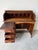 1920s Antique Early 20th Century Solid Wood Roll Top Desk With Drawers & Interior Organizer For Sale - Image 5 of 11