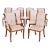 8 Baltic Empire Mahogany Dining Chairs 20th Century For Sale