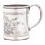 1890 Sterling Silver Antique Mug/Baby Cup For Sale