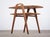 Danish Teak Serving Trolley with Woven Shelf, 1960s For Sale - Image 4 of 9