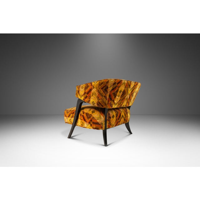 Early Set of 2 Low Profile Art Deco Sculptural Lounge Chairs After William Haines / Billy Haines, Usa, C. 1940s For Sale - Image 10 of 12