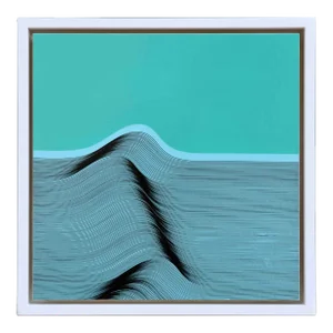 Roberto Lucchetta, Waves 2023 - Geometric Abstract Painting