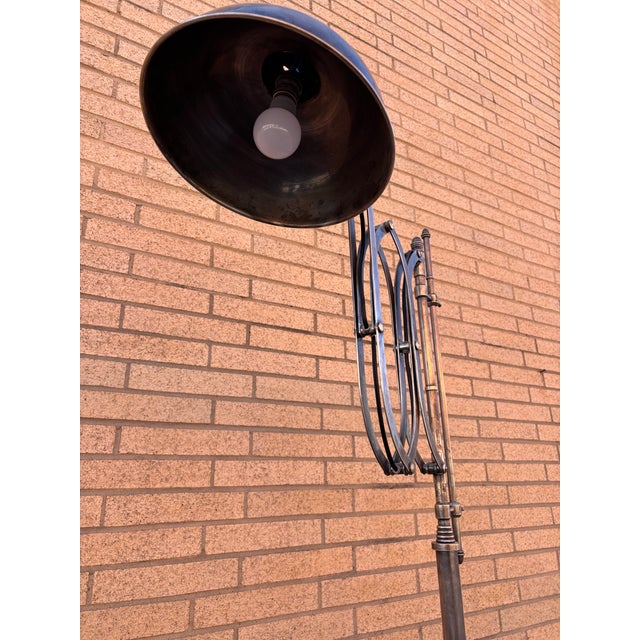 Metal Contemporary Arteriors Tremont Floor Lamp For Sale - Image 7 of 7