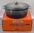 French Le Creuset Round Dutch Oven Enameled Cast Iron Cocotte For Sale - Image 4 of 9