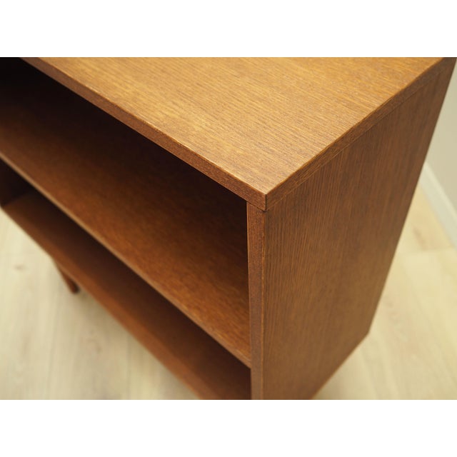 Scandinavian Orange Oak Bookcase For Sale - Image 9 of 11