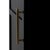Wood NOIR New Tyrol Hutch, Right For Sale - Image 7 of 9
