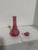 Italian or Bohemian Cranberry Glass Perfume Bottle For Sale - Image 4 of 6