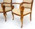 Pair of Regency Style Carved Open Arm Fireside Lounge Chairs For Sale - Image 11 of 12