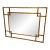 Maison Jansen Style Geometric Wall Mirror, Vintage For Sale