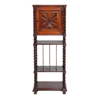 Antique French Magazine Rack, 1890 For Sale