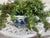 Ceramic 1990s Blue/White Porcelain Flowerpot -Handpainted For Sale - Image 7 of 7