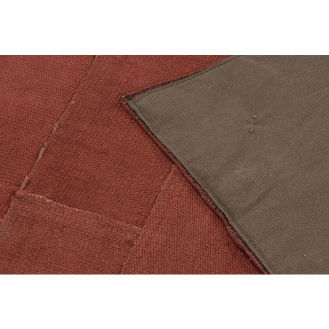 Vintage Turkish Patchwork Kilim Runner in Warm Red Tones - Rug & Kilim For Sale In New York - Image 6 of 8