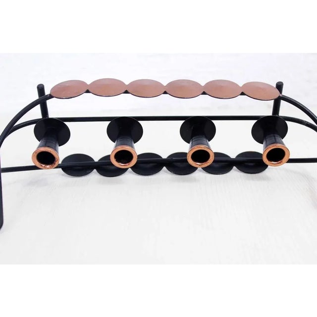 Drakkar Candleholder by Gunnar Ander for Ystad Metal, Sweden For Sale - Image 10 of 11