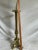 Metal Early 20th Century Tall Brass Altar Candlestick For Sale - Image 7 of 15