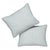 Contemporary Schumacher x Mark D. Sikes Oleander Indoor/Outdoor 18” Lumbar Pillow in Indigo For Sale - Image 3 of 5