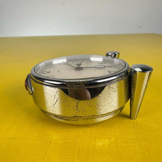 Vintage Swiss Sveglia Clock from Oris For Sale - Image 7 of 10