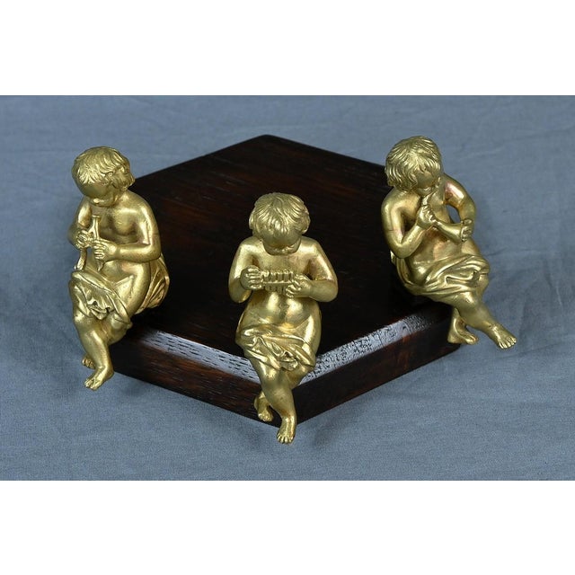 Mid-19th Century Louis XIV Bronze Cupidons Musicians Perfume Burner For Sale - Image 12 of 18