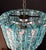 Metal Vintage Art Deco Chandelier in Colored Murano Glass, Italy, 1975 For Sale - Image 7 of 9