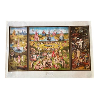 Garden of Earthly Delights Print on Canvas From Spain For Sale