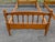 Brown Mid 20th Century Stickley American Colonial Carved Cherry Wood Twin Size Spindle Bedframe, Pair For Sale - Image 8 of 18