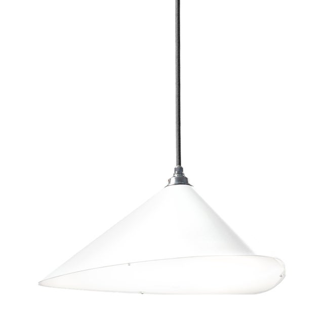 Emily II Pendant Light in White Semi-Matte by Daniel Becker for Moss Objects For Sale