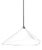 Emily II Pendant Light in White Semi-Matte by Daniel Becker for Moss Objects For Sale