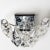 1960s Faceted Crystal and Silver Chrome Sconce attributed to Kinkeldey, Germany, 1970s For Sale - Image 5 of 14
