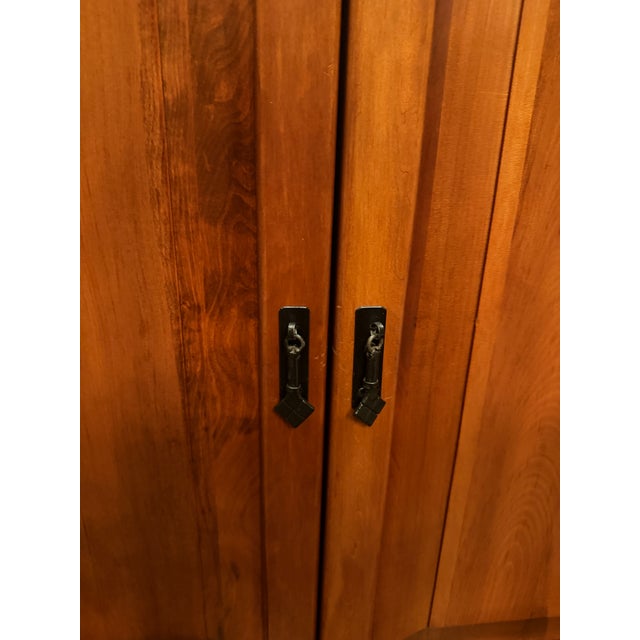 Restoration Hardware Rh Maple Wood Side Table For Sale - Image 4 of 5