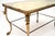 Vintage French Brass and Onyx Coffee Table, 1920 For Sale - Image 6 of 11