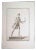 Nicola Fiorillo, Archer, Ancient Roman Statue, Original Etching, 18th Century For Sale