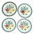 Stangl Spring Flowers Plates- Set of Four For Sale
