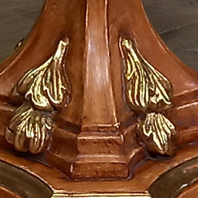 Wood Vintage Regency-Style Side Tables, 1970s, Set of 2 For Sale - Image 7 of 17