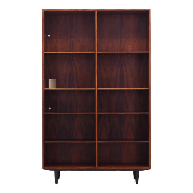 Danish Rosewood Bookcase by Omann Jun, 1970s For Sale