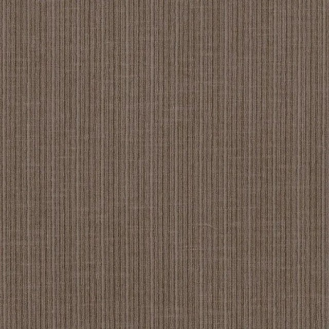 Contemporary Schumacher Antique Strie Velvet Fabric in Truffle For Sale - Image 3 of 3