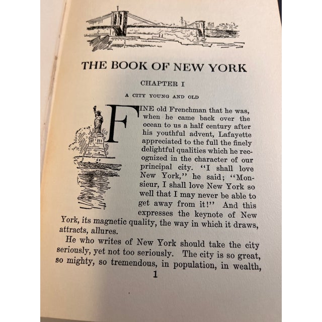 1917 the Book of New York For Sale - Image 4 of 13