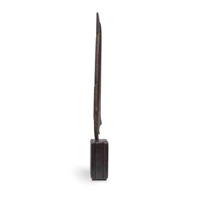 Roland Berger, Stele II, Bronze For Sale - Image 4 of 4