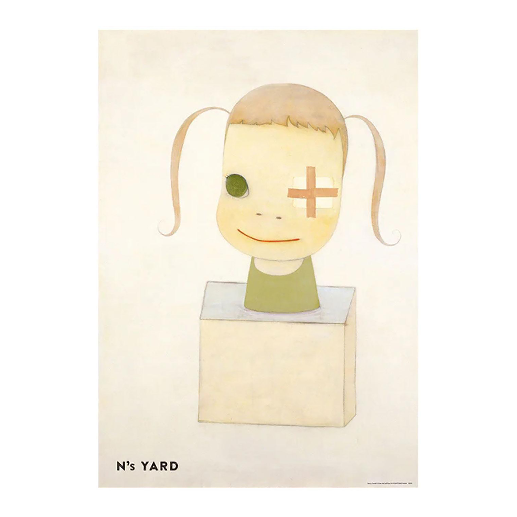 Yoshimoto Nara - N's Yard Poster - Sorry Couldn't Draw the Left