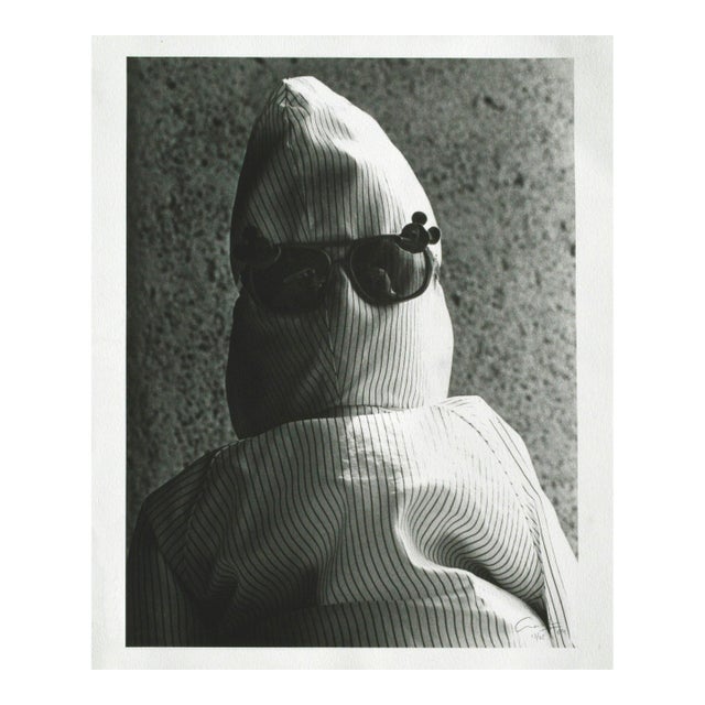 Black & White Photograph Portrait W Sunglasses by Graham Nash "Jackson Backwards" For Sale