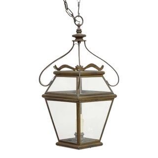 Vintage Brass Lantern For Sale