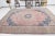 Vintage Pastel Light Pink Floral Design Rug For Sale - Image 4 of 13