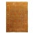 Antique Oushak Carpet, Oriental Rug, Handmade Green, Saffron, Ivory and Coral For Sale