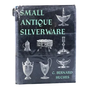Vintage Small Antique Silverware by G. Bernard Hughes Book