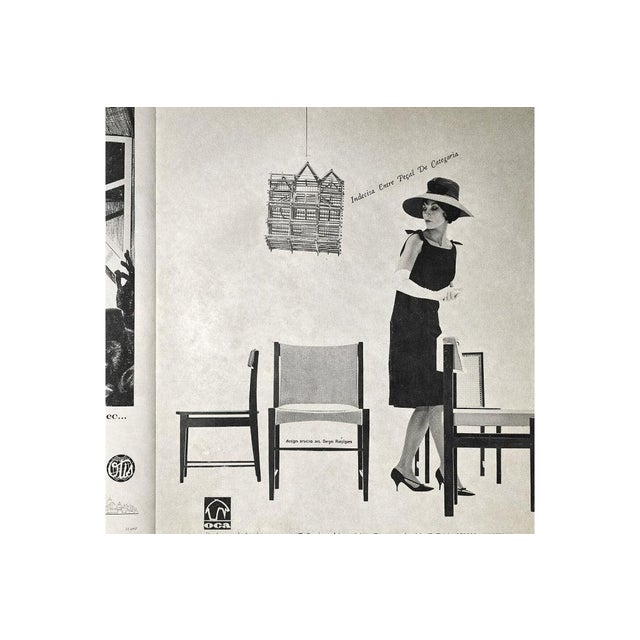 Set of Six “Tião” Dining Chairs in Rosewood by Sergio Rodrigues, Brazil, 1959 - Lot 821A For Sale - Image 14 of 14