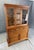 American Vintage Craftique Solid Mahogany China Cabinet For Sale - Image 3 of 13