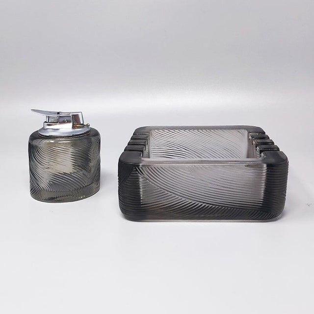 Smoking Set by Sergio Asti for Arnolfo Di Cambio, Italy, 1970s, Set of 2 For Sale - Image 9 of 9