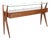 Mid-Century Modern Wood Console Table, Italy, 1950 For Sale