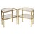 Hollywood Regency Side Tables in Chrome and Smoked Glass, 1970s, Set of 2 For Sale - Image 10 of 18