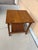 Mission-style two-tier square lamp or end table by Stickley. This is a Mission-style (Arts and Crafts) solid oak lamp or...