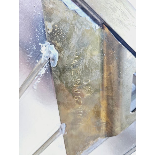 German Art Deco Style Domico Crystal Mirror For Sale - Image 13 of 18