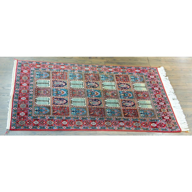 Vintage Persian Bakhtiari Rug For Sale - Image 4 of 14